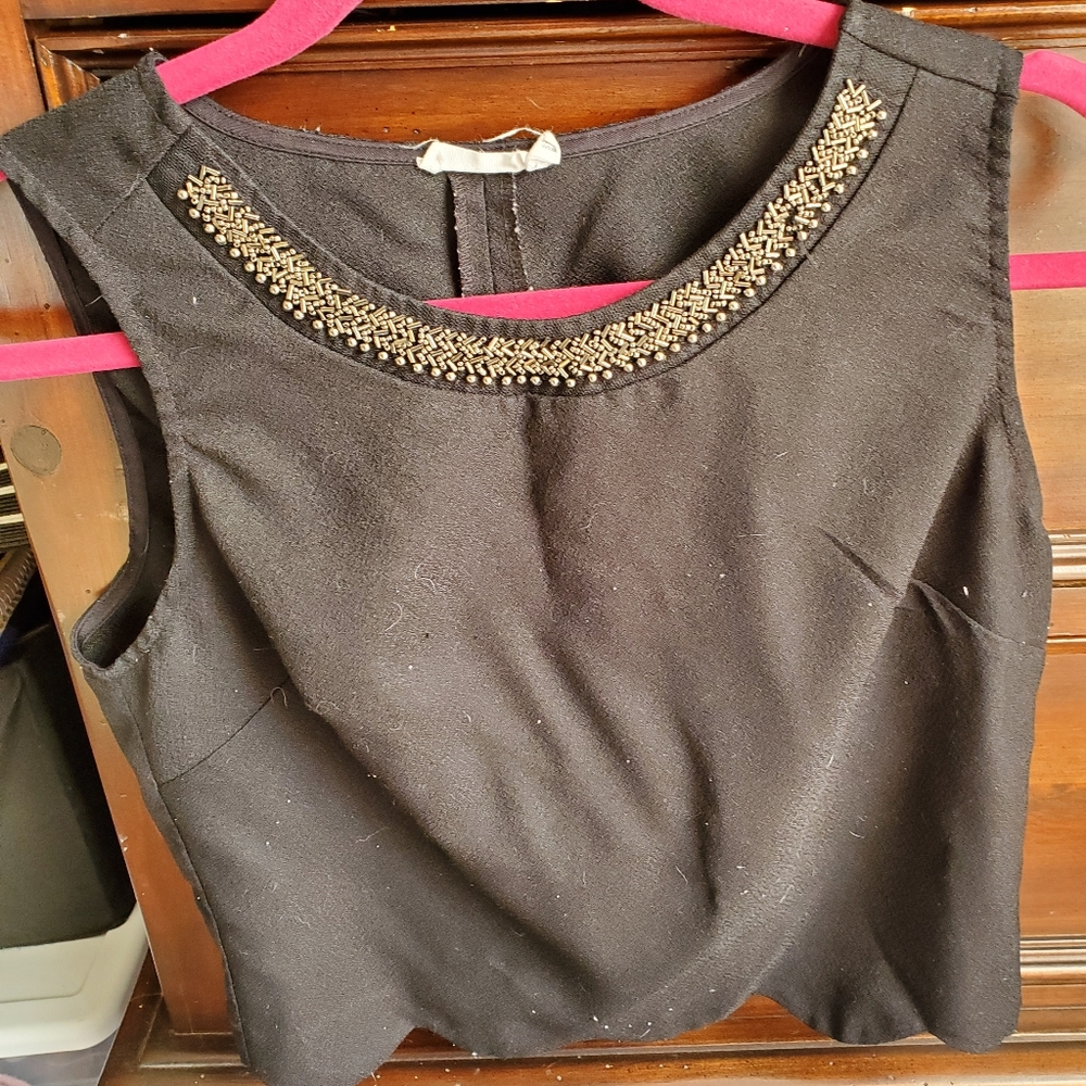 Black with collar